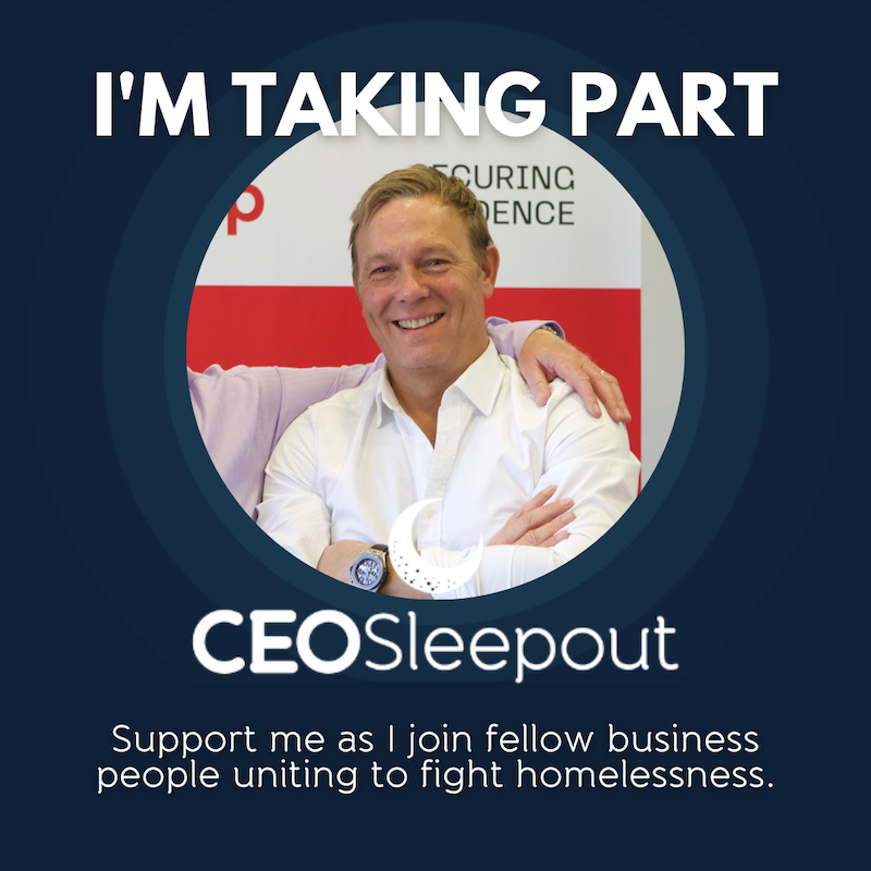 Ashley Wood signs up to CEO Sleepout